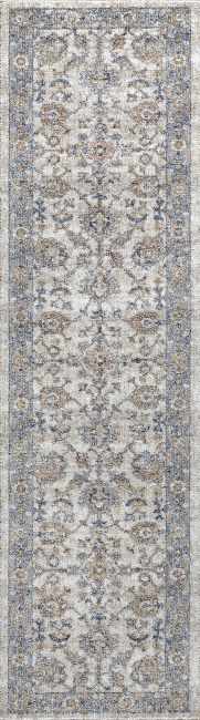 JZ10146790875 - Dynamic Rugs - JAZZ - Beige Soft Ochre Blue 6790-875 - 9' x 12'