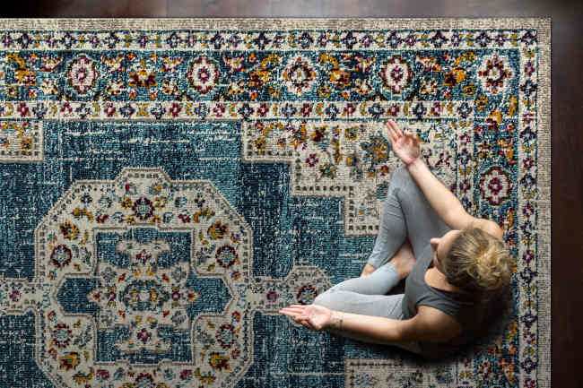 ZODIAC - Blue Multi 6620-159 - Dynamic Rugs - ZODIAC - Blue Multi 6620-159