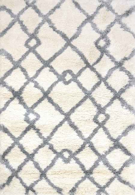 NT7106361190 - Dynamic Rugs - NITRO LUX - Ivory Grey 6361-190 - 6.7' x 9.6'