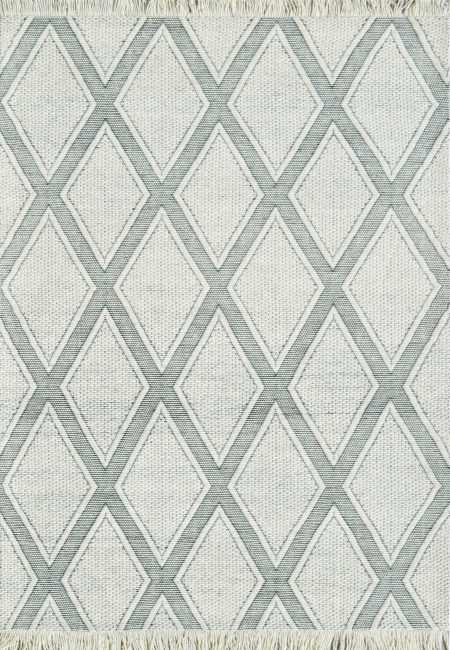 LF582121190 - Dynamic Rugs - LOLA - Ivory Charcoal 2121-190 - 5' x 8'