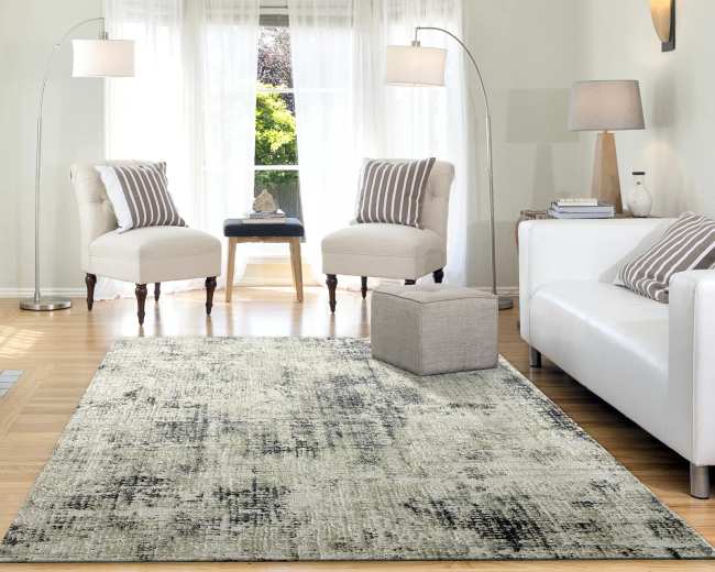 QUARTZ - Grey 27035-190 - Dynamic Rugs - QUARTZ - Grey 27035-190
