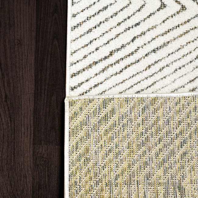 LT358142190 - Dynamic Rugs - LOTUS - Ivory Grey 8142-190 - 2.7' x 5'