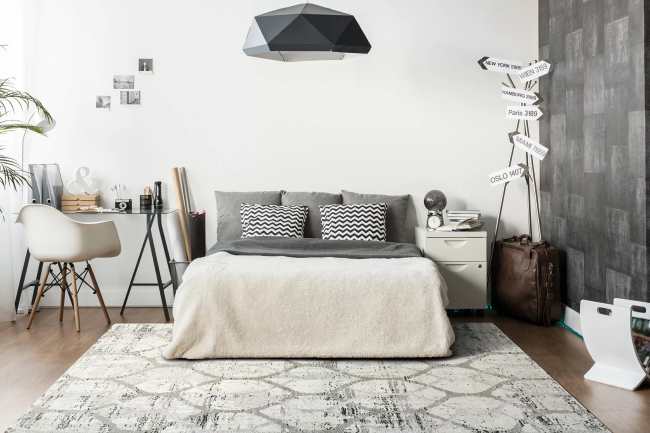 TY464603109 - Dynamic Rugs - TROYA - Grey Ivory 4603-109 - 3.11' x 5.7'