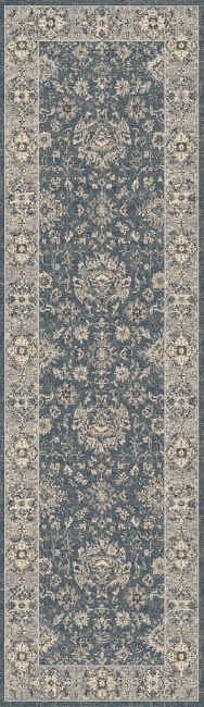 VX693572598 - Dynamic Rugs - SAVOY - Denim Grey Cream 3572-598 - 5.3' x 7.7'