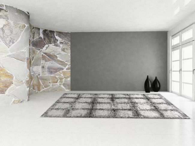 MEHARI - Black White 23095-6248 - Dynamic Rugs - MEHARI - Black White 23095-6248