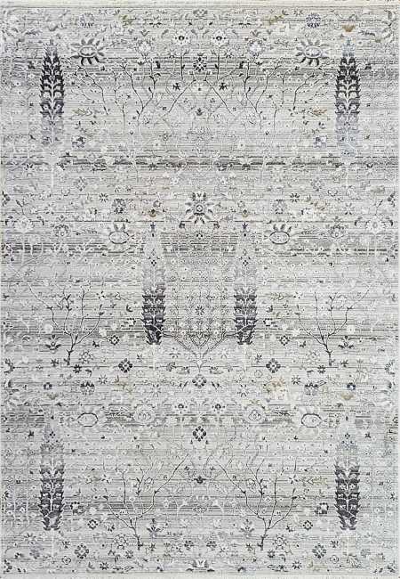 RF284635897 - Dynamic Rugs - REFINE - Taupe Silver Gold 4635-897 - 2.2' x 7.7'