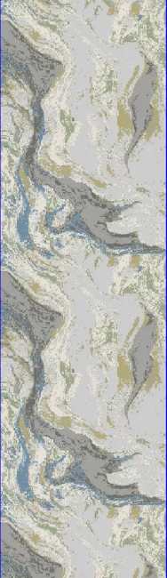 ZT286653999 - Dynamic Rugs - MERIT - Grey Multi 6653-999 - 2.2' x 7.7'