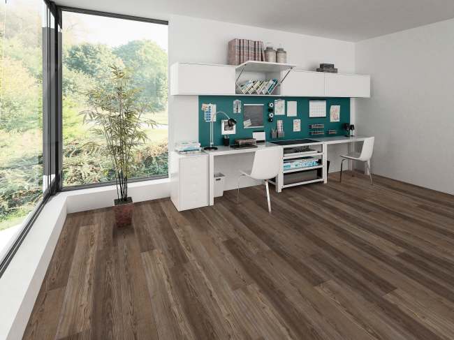 07316-3060V - Shaw Floorte Pro - Starting Line - Weathered Brown