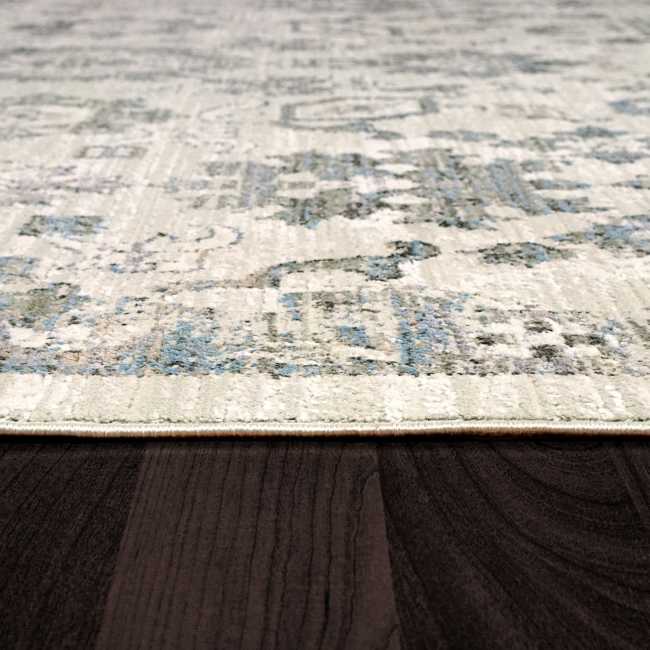 RF244634895 - Dynamic Rugs - REFINE - Cream Grey Blue 4634-895 - 2.2' x 3.11'