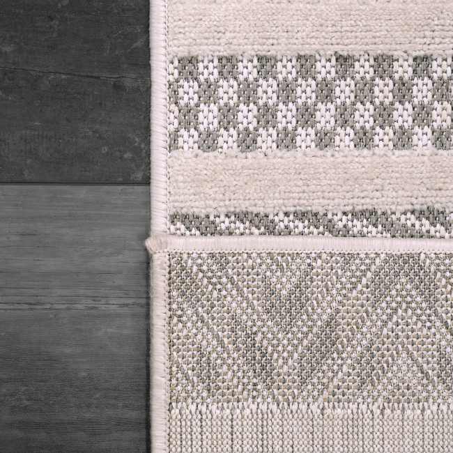 TS7106410891 - Dynamic Rugs - TESSIE - Beige Grey Ivory 6410-891 - 6.7' x 9.6'