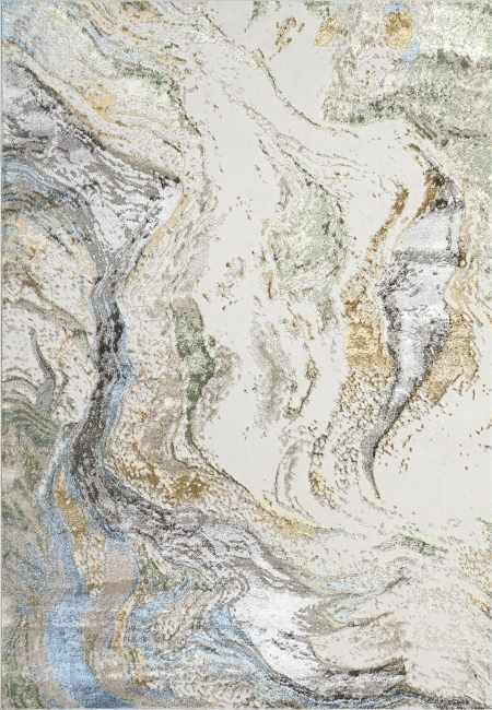 ZT9126653999 - Dynamic Rugs - MERIT - Grey Multi 6653-999 - 7.1' x 10.1'
