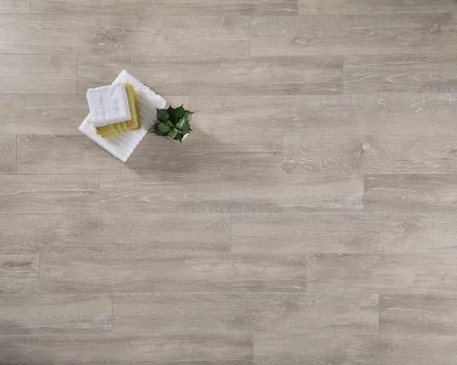 RST8-28214 Hillside Hickory Pebble - Mannington - Restoration Collection Wide Plank - Hillside Hickory Pebble