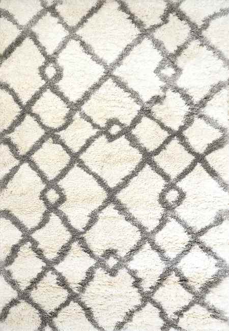 NT7106361109 - Dynamic Rugs - NITRO LUX - Ivory Light Grey 6361-109 - 6.7' x 9.6'
