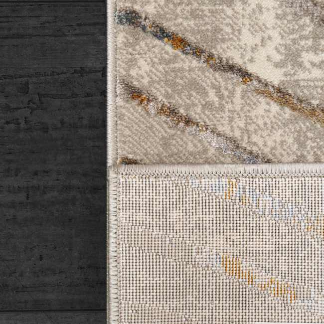 GD691364919 - Dynamic Rugs - GOLD - Grey Ivory Multi 1364-919 - 5.3' x 7.7'
