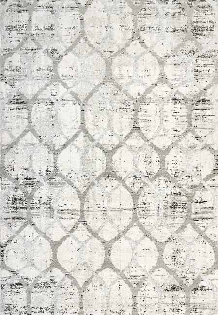 TY464603109 - Dynamic Rugs - TROYA - Grey Ivory 4603-109 - 3.11' x 5.7'