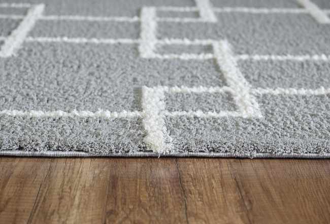 SI245901901 - Dynamic Rugs - SILKY SHAG - Silver 5901-901 - 2' x 3.3'