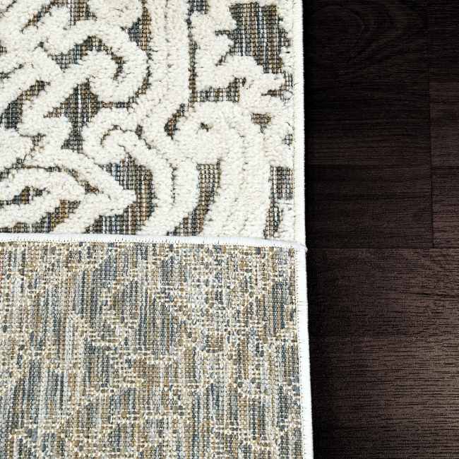 LT288147199 - Dynamic Rugs - LOTUS - Ivory Multi 8147-199 - 2.2' x 7.7'