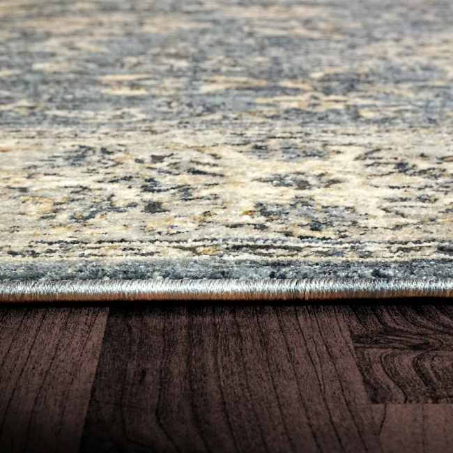VX693572598 - Dynamic Rugs - SAVOY - Denim Grey Cream 3572-598 - 5.3' x 7.7'