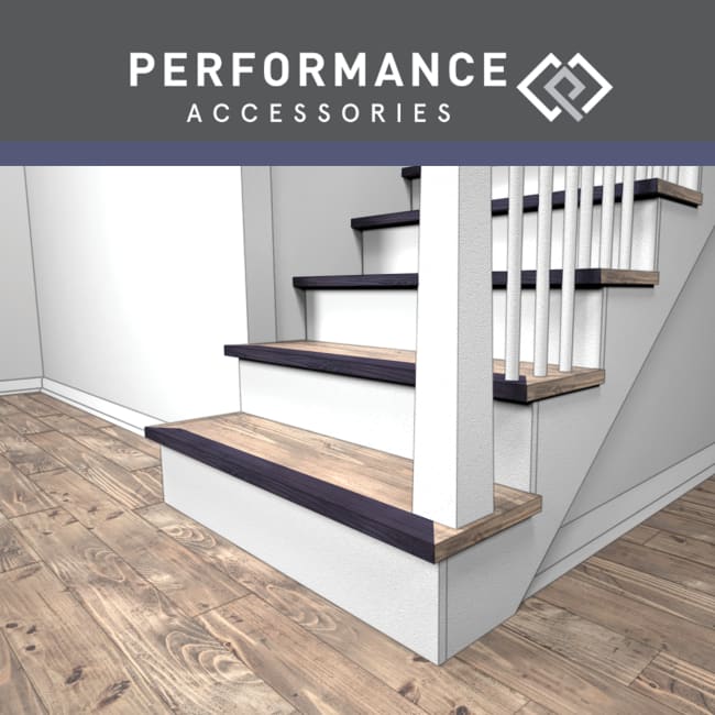 VSCAP-VP087 Dazy Hazy - Mohawk's Performance Accessories - Vinyl Flush Stair Cap - VSCAP-VP087 Dazy Hazy