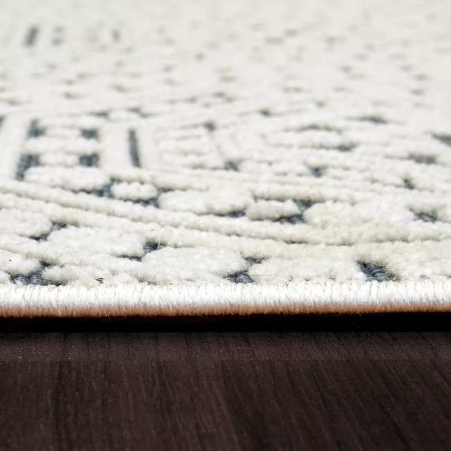 LT698149150 - Dynamic Rugs - LOTUS - Ivory Denim 8149-150 - 5' x 7'