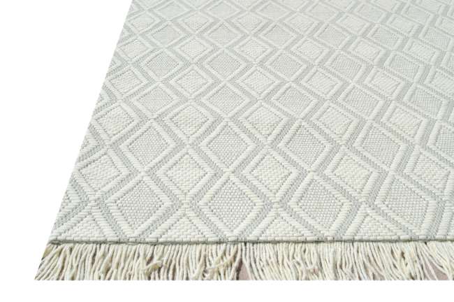 LF8102125190 - Dynamic Rugs - LOLA - Ivory Light Grey 2125-190 - 8' x 10'