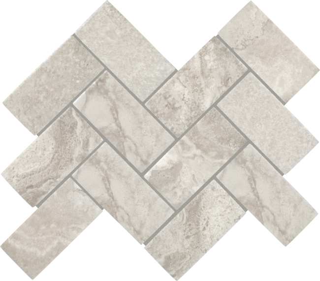 AR4224HERRMS1P2 - Daltile - Archaia - Province Grey - 2 x 4 - Herringbone Mosaic