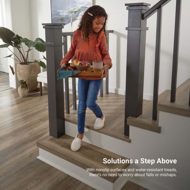 VSCAP-VP338 Rowan - Mohawk's Performance Accessories - Vinyl Stair Cap - VSCAP-VP338 Rowan