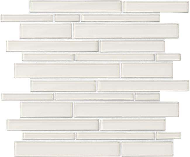 AM50LNRANMS1P - Daltile - Amity - White - 11 x 13 - Mosaic - Glass