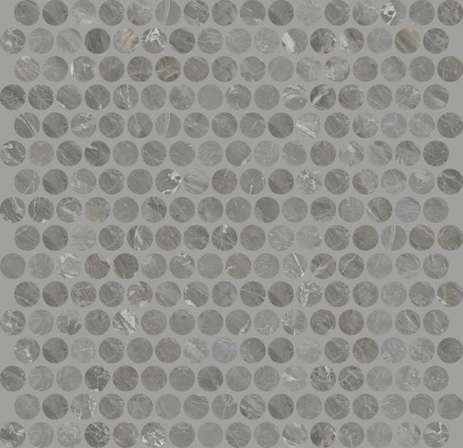 FM13PNYRDMS1P2 - Daltile - Famed - Glamour - 0.75 x 0.75 - Penny Rounds Mosaic