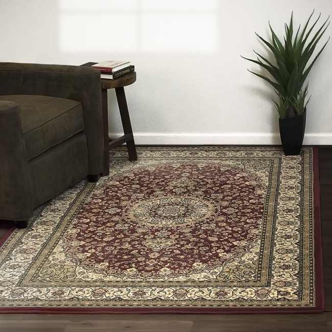 ANCIENT GARDEN - Cream Grey 57126-9696 - Dynamic Rugs - ANCIENT GARDEN - Cream Grey 57126-9696