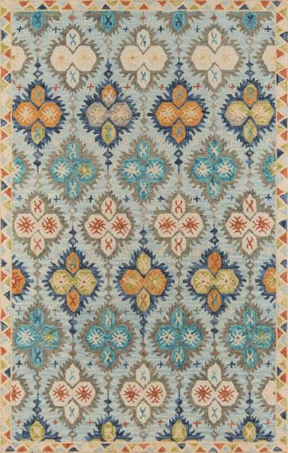 TANGITAN17BLU - Momeni - Tangier - Blue TAN17