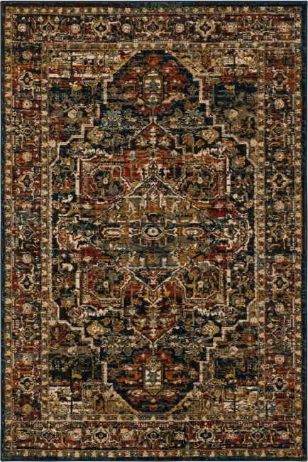 90807-50130-096132 - Karastan - Spice Market - Alcantara Sapphire - 8' X 11'