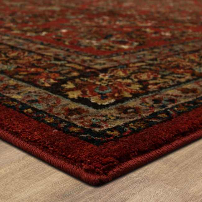 91648-30048-041065 - Karastan - Spice Market - Berdan Garnet - 3' 5" X 5' 5"