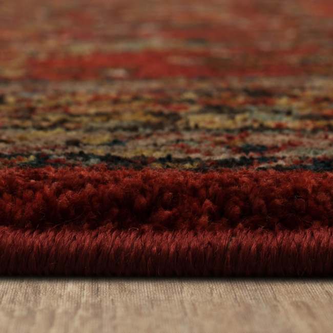 91648-30048-041065 - Karastan - Spice Market - Berdan Garnet - 3' 5" X 5' 5"