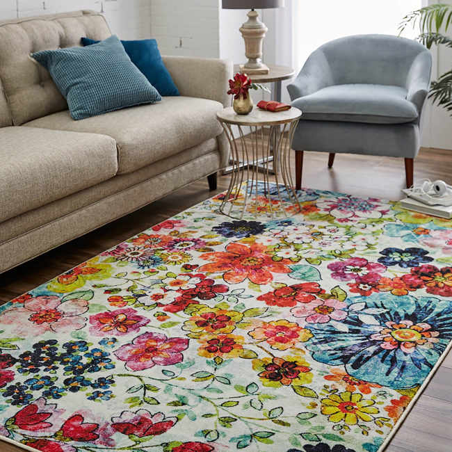 Prismatic - Blossoms Multi Z0021-A416 - Mohawk Home - Prismatic - Blossoms Multi Z0021