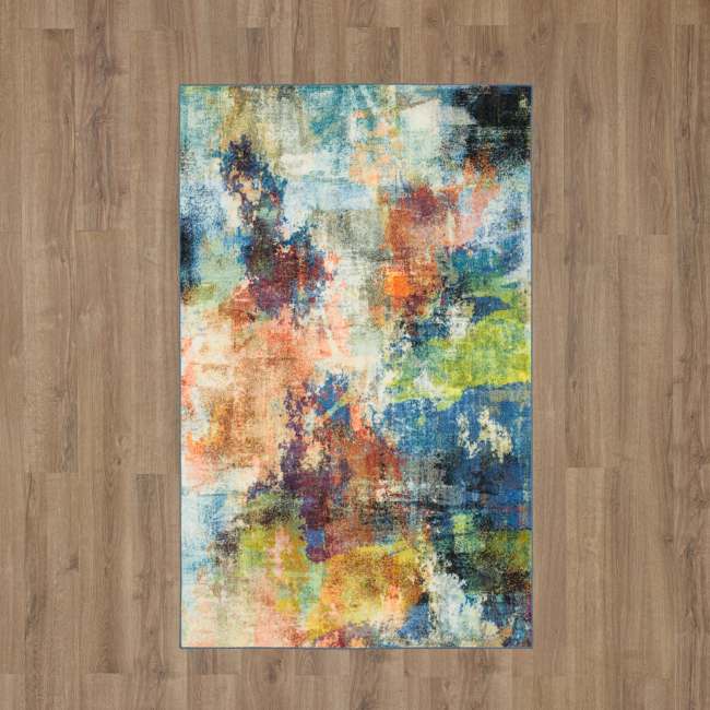 Prismatic - Elizabeth Medium Blue Z0124-A404 - Mohawk Home - Prismatic - Elizabeth Medium Blue Z0124