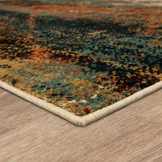 91101-10034-096132 - Karastan - Elements - Entrance Multi - 8' X 11'
