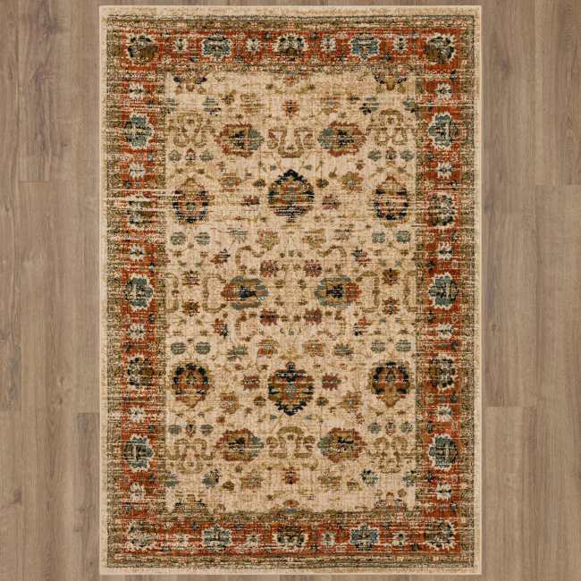 91199-70033-144180 - Karastan - Spice Market - Koyna Cream - 12' X 15'