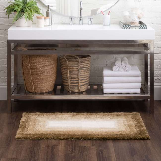 Gradient Bath - Ombre Border Twilight N6107-9566 - Mohawk Home - Gradient Bath - Ombre Border Twilight N6107
