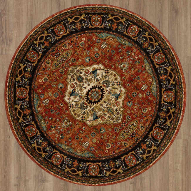 90661-90097-R096 - Karastan - Spice Market - Petra Multi - 8' ROUND
