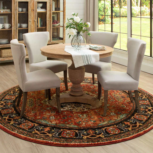 90661-90097-R096 - Karastan - Spice Market - Petra Multi - 8' ROUND