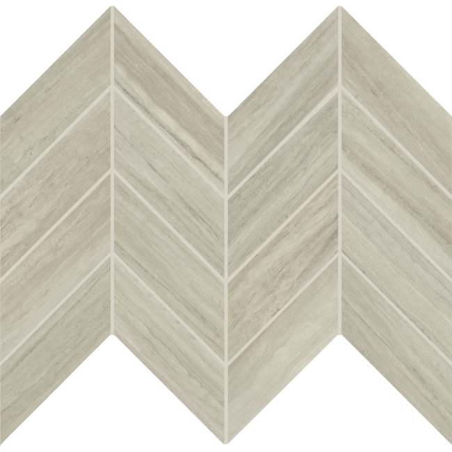 AR0925CHEVMS1L2 - Daltile - Articulo - Column Grey - 2 x 5 - Chevron Mosaic - Polished