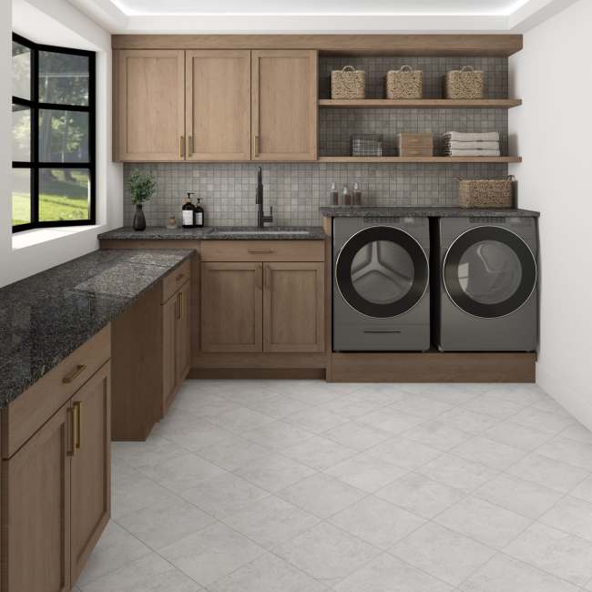SQ2022MSMT - Daltile Core Fundamentals - Choice Wall Tile - SQ20 Weathered White - 2 x 2 - Straight Joint