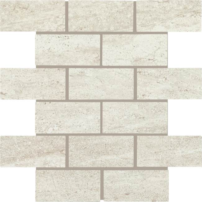 LS4024BJMSMT - Daltile Core Fundamentals - Advantage Floor Tile - Washed 2 x 4 Brick Joint Mosaic