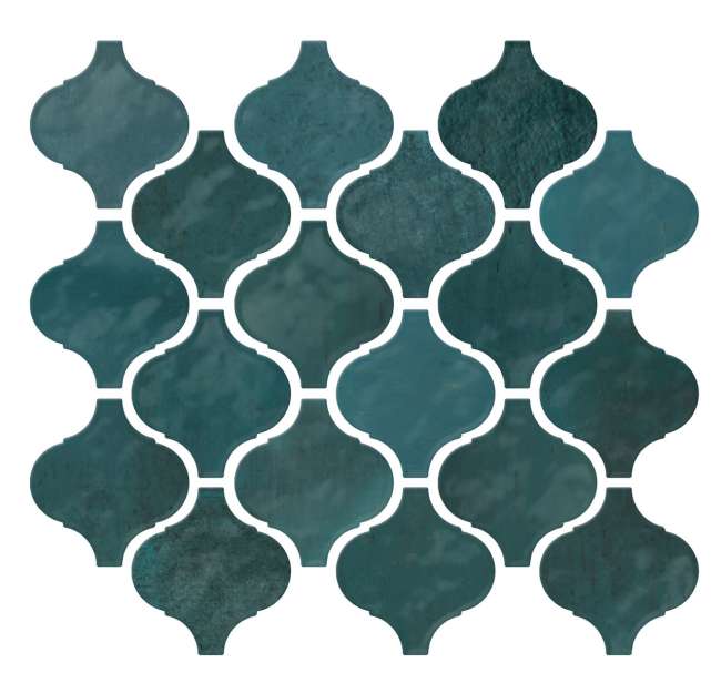 MM3533ARABMS1P2 - Daltile - Mesmerist - Mystique - 3 x 3 - Arabesque Mosaic
