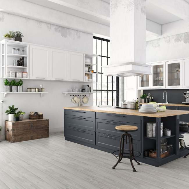 VC016361PR - Daltile Core Fundamentals - Platinum Floor Tile - VC01 White - 6 x 36