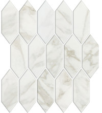MB2022MS1P2 - Arabescato 2 x 2 Straight Joint Mosaic