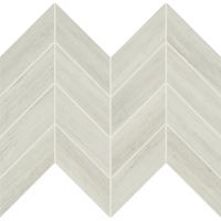 AR0625CHEVMS1L2 - Editorial White 2 x 5 Chevron Mosaic Polished