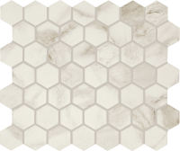 PT2115HEXMS1P2 - Brilliant White 1.5 x 1.5 Hexagon Mosaic Matte