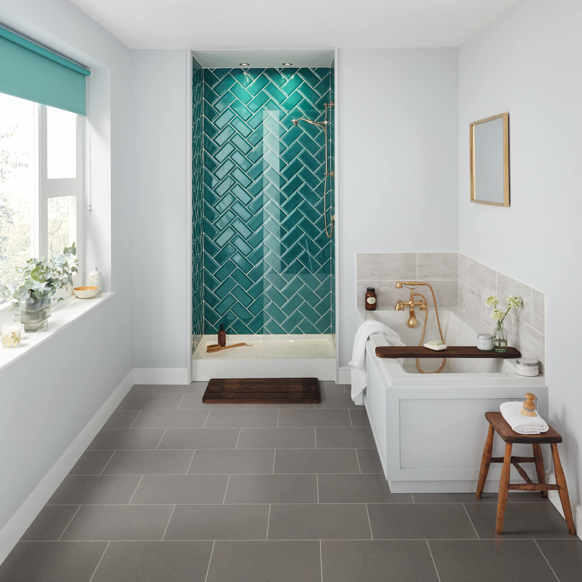 Karndean - Knight Tile Rigid Core 12 x 18 - Bern Stone